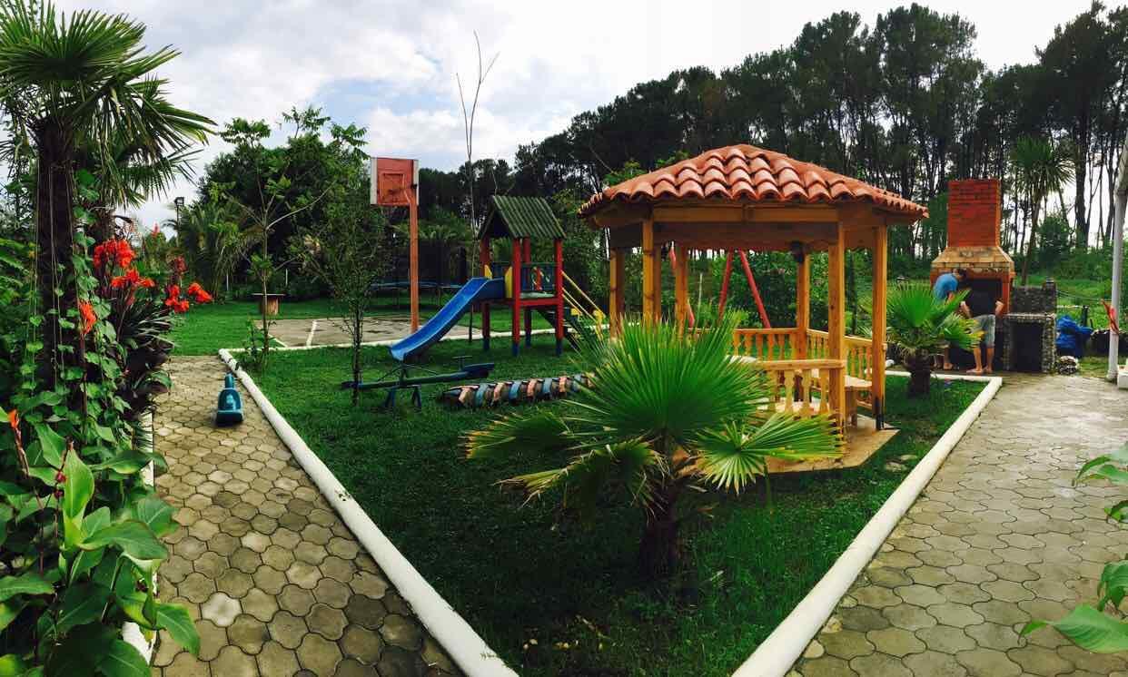 Saba Hotel Shekhvetili Bagian luar foto
